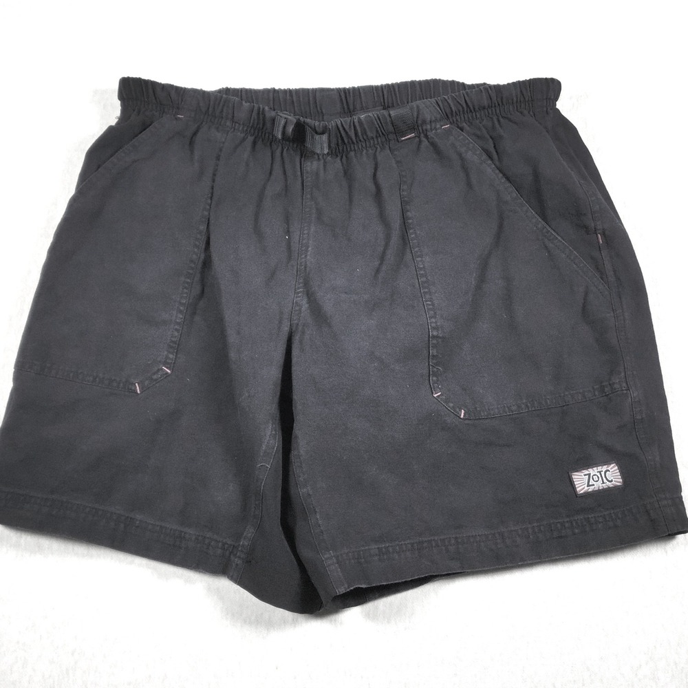 Vintage 90s Zoic USA Padded Liner Mountain Bike Shorts Mens XXL Black Gorpcore
